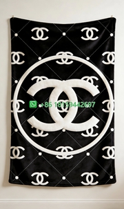 Chanel Throw Blankets